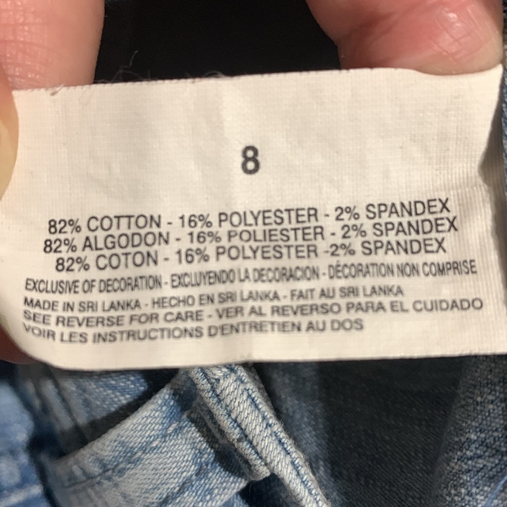 Jean skirt with shorts - Picture 12 of 12